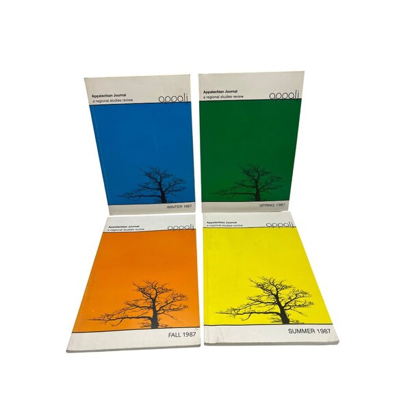 Appalachian Journal Regional Studies Review 1987 Set Fall Winter Spring Summer - Picture 1 of 8